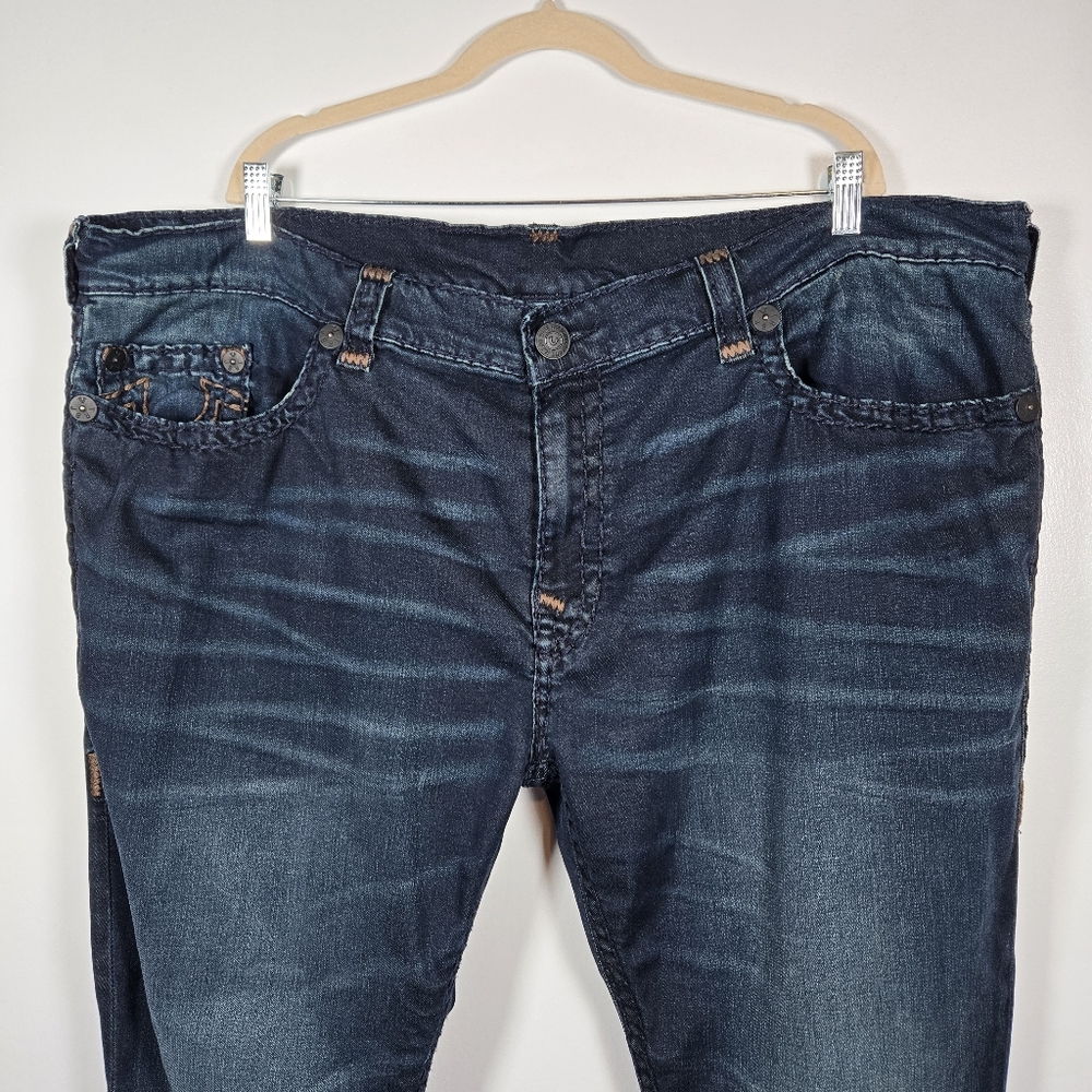 True Religion Dark Blue Skinny Jeans - Picture 2 of 16